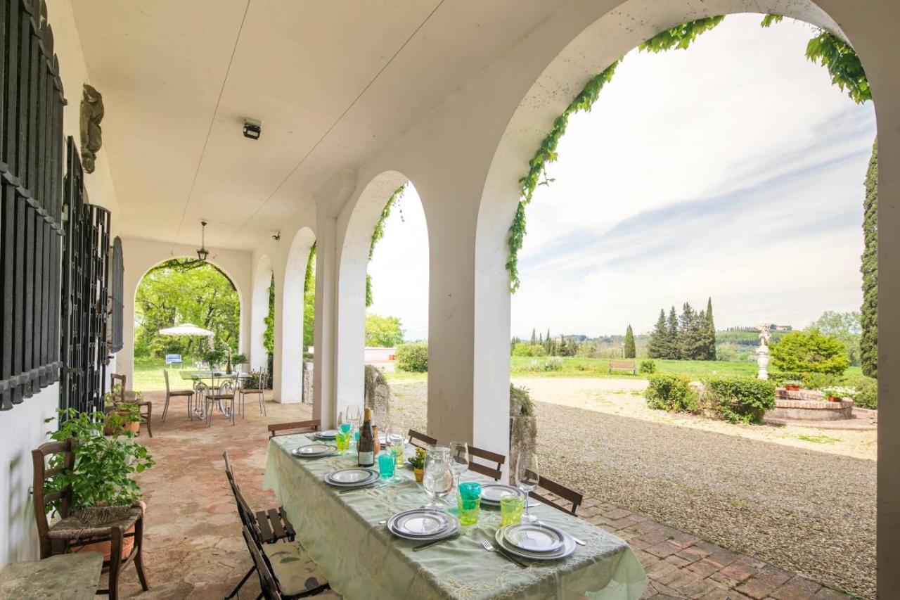 Villa Albertina Монтеспертоли Экстерьер фото