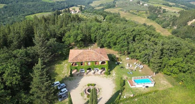 Villa Albertina Монтеспертоли Экстерьер фото