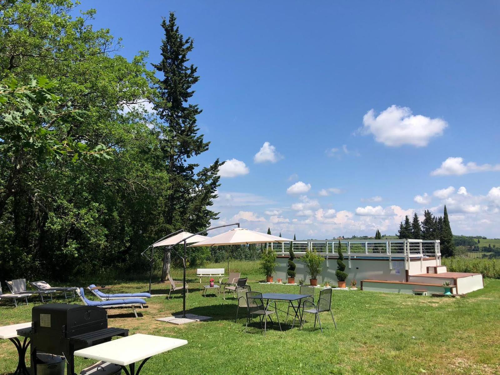 Villa Albertina Монтеспертоли Экстерьер фото