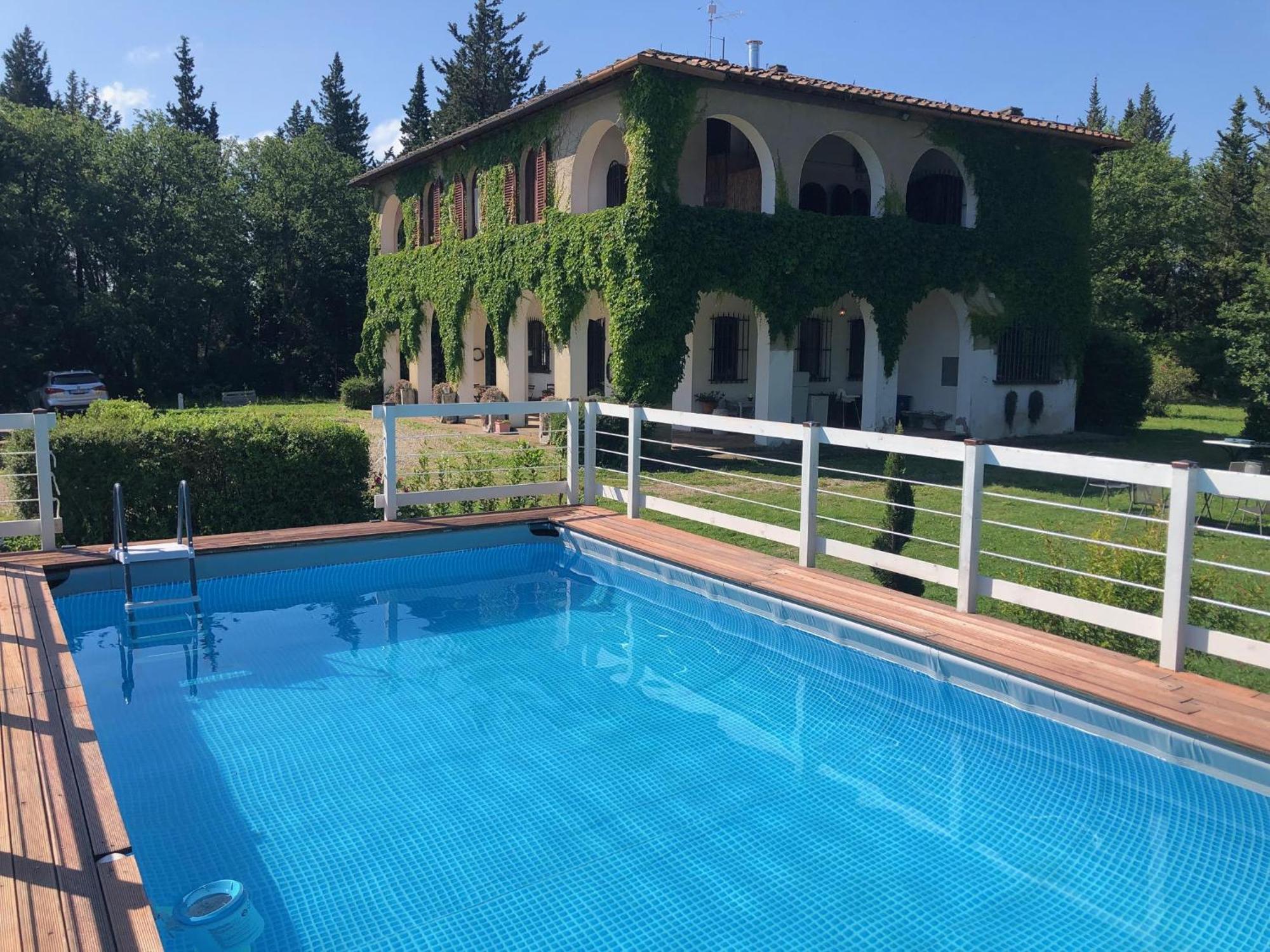 Villa Albertina Монтеспертоли Экстерьер фото
